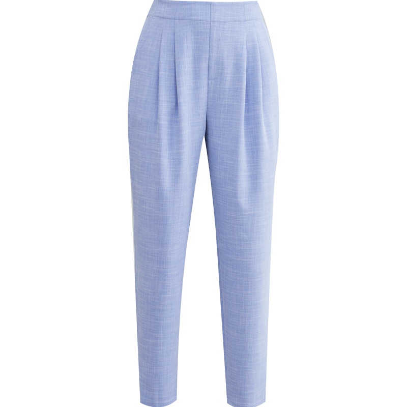 娅丽达女裤2019夏季新款哈伦裤女宽松薄款休闲长裤萝卜锥形老爹裤I2408