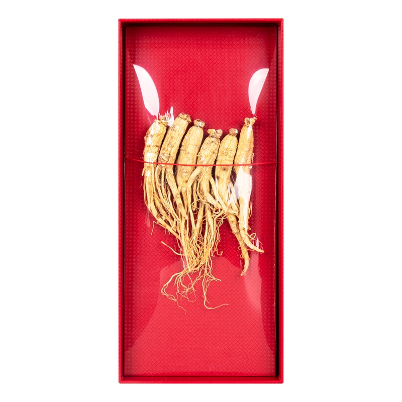 北京同仁堂人参礼盒装5g东北人参特产移山参整枝可泡酒