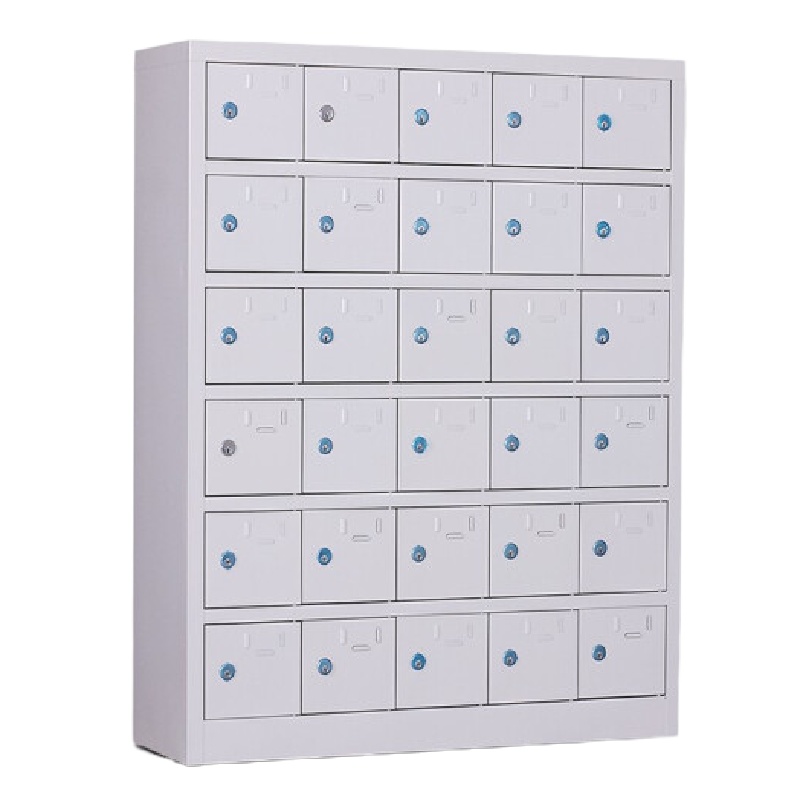 对讲机柜30门 (带充电)宽1700左右 1800高 净深350 小格子300*300*270 材质:0.8mmbd