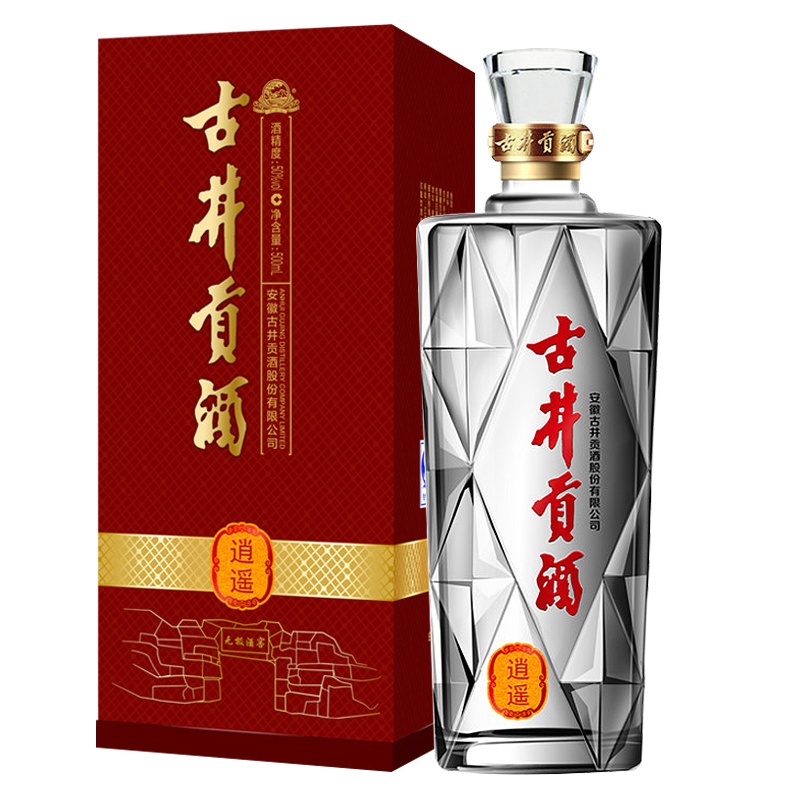 古井贡牌 古井贡酒 逍遥 50度 500ml