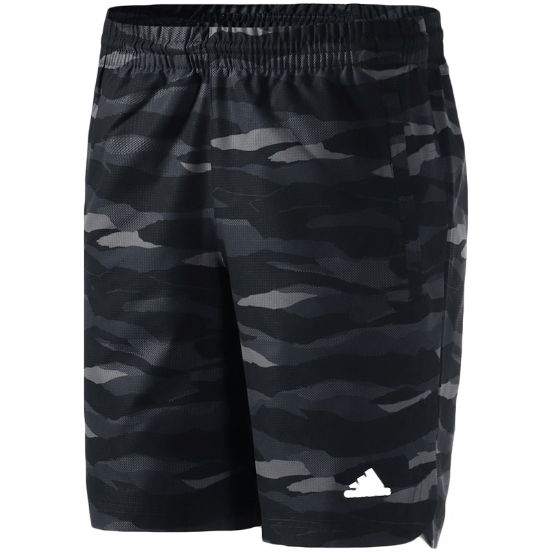 【自营】阿迪达斯男服装运动短裤迷彩跑步运动休闲服装DY8648