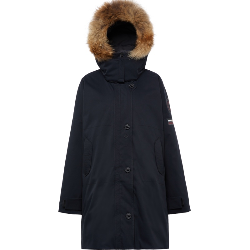 波司登冬季款鹅绒羽绒服女士中长款厚款外套女