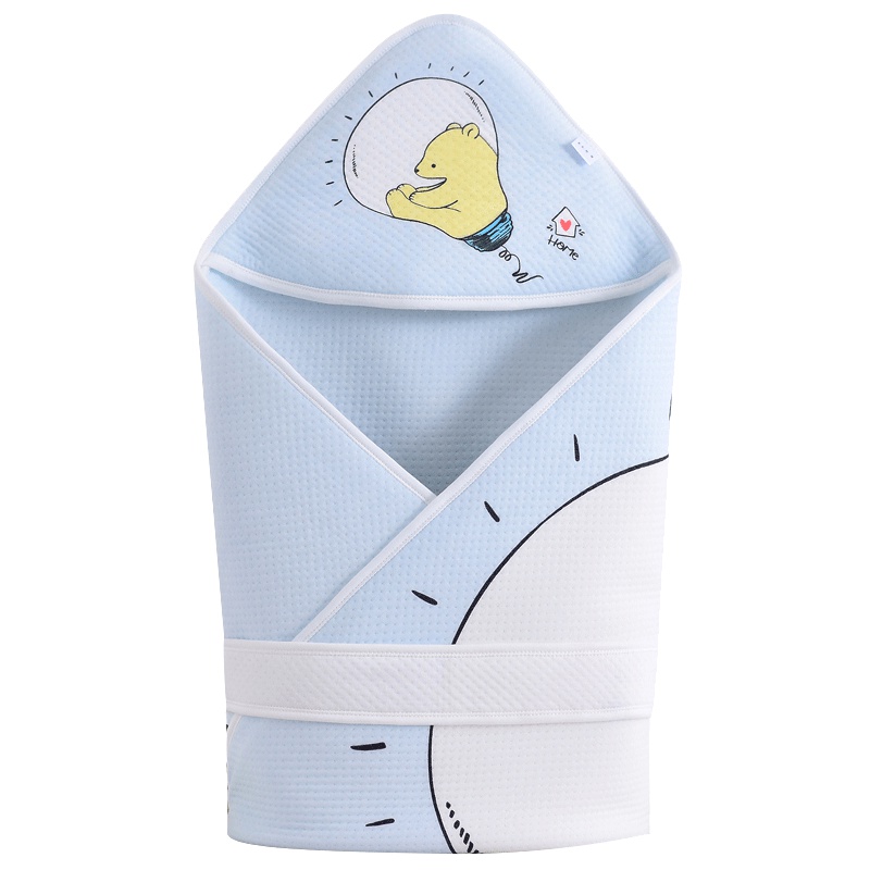 新生儿抱被 婴儿抱被夏季薄款保暖春秋抱毯宝宝用品襁褓包被子可爱卡通孕婴童抱毯