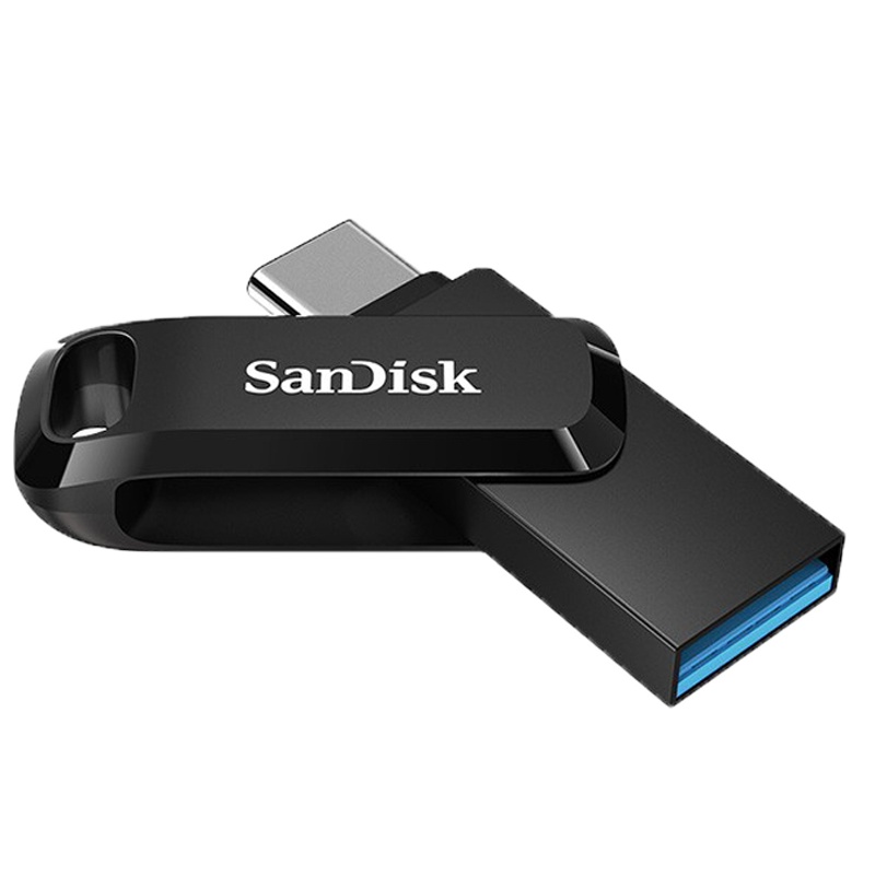 [免邮]闪迪(SanDisk) U盘 128GB至尊高速酷柔Type-C安卓手机电脑两用USB3.1双接口OTG闪存盘