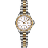 英纳格(ENICAR)精英系列时尚简约休闲商务钢带自动机械女士手表780/50/330G