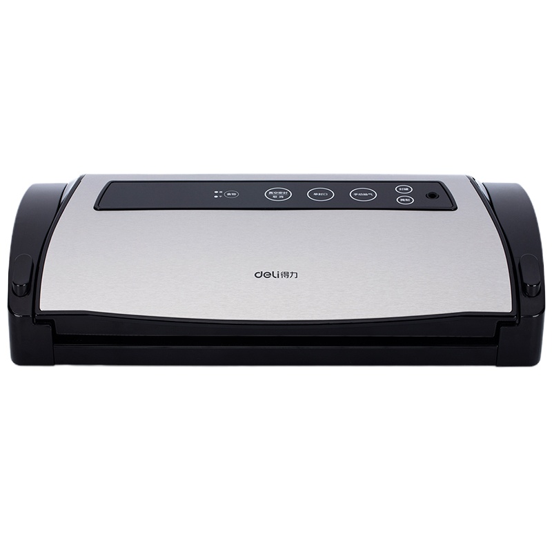 得力(deli) 14886真空包装机 真空机 (黑色)