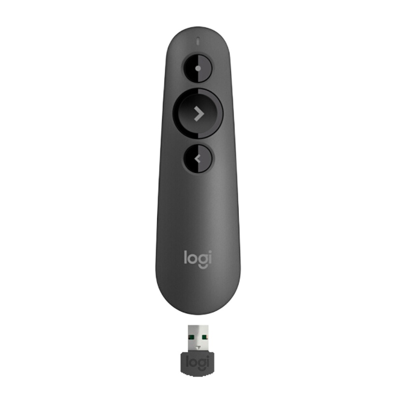 罗技(Logitech)R500 激光笔 无线蓝牙双连 Mac iOS兼容 黑色