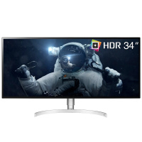 LG 34英寸 5K2K 雷电3接口 HDR600 DCI-P3 98% Nano IPS技术 21:9超宽屏 四面微边框 超宽屏显示器 34WK95U