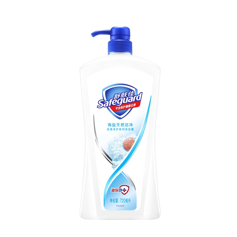 舒肤佳海盐天然洁净沐浴露720毫升 (单位:瓶)