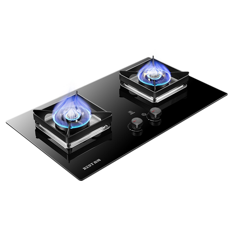华帝百得(BEST) QE60燃气灶4.5k大火力双边定时嵌入式大火力灶台嵌两用煤气灶灶具(液化气)