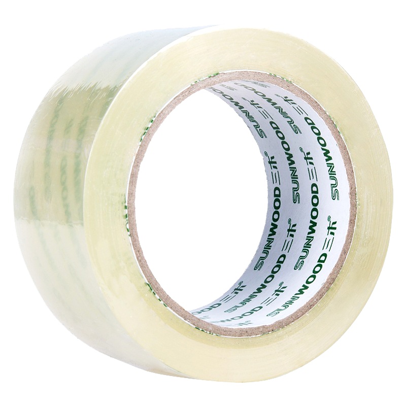 三木(SUNWOOD) SM7042胶带 低噪透明封箱宽胶带高粘打包绞带纸封口胶布 48mm宽