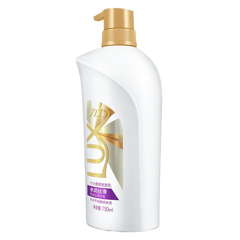 力士(LUX)洗发水水润丝滑洗发露新老包装随机发货750ml