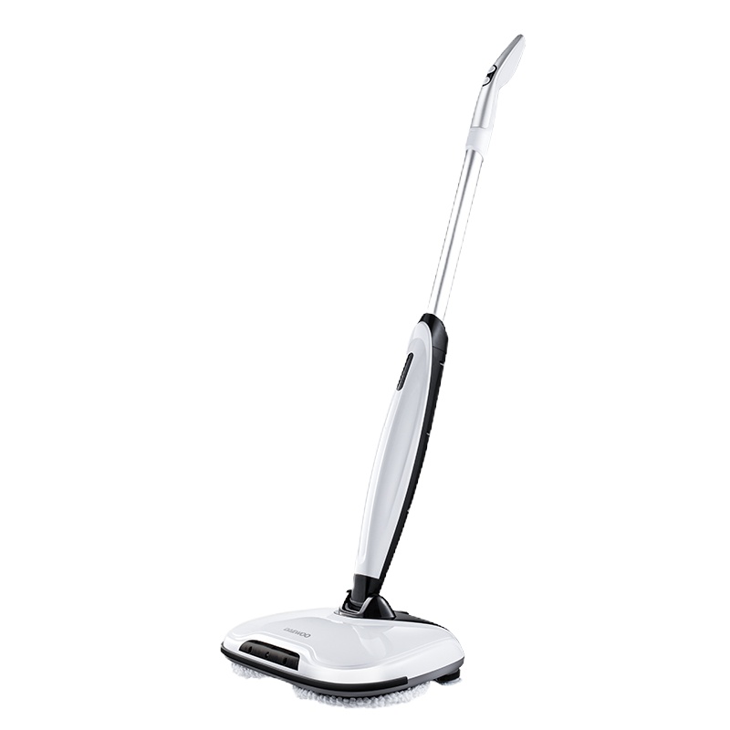 大宇(DAEWOO)干湿洗地拖把家用无线旋转充电动智能擦扫拖地机器多功能照明 ZT1白色