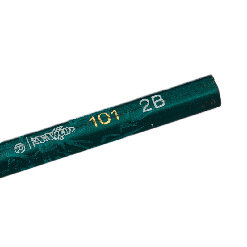 中华 101 绘图铅笔（10支装吸卡）-2B 学生办公用