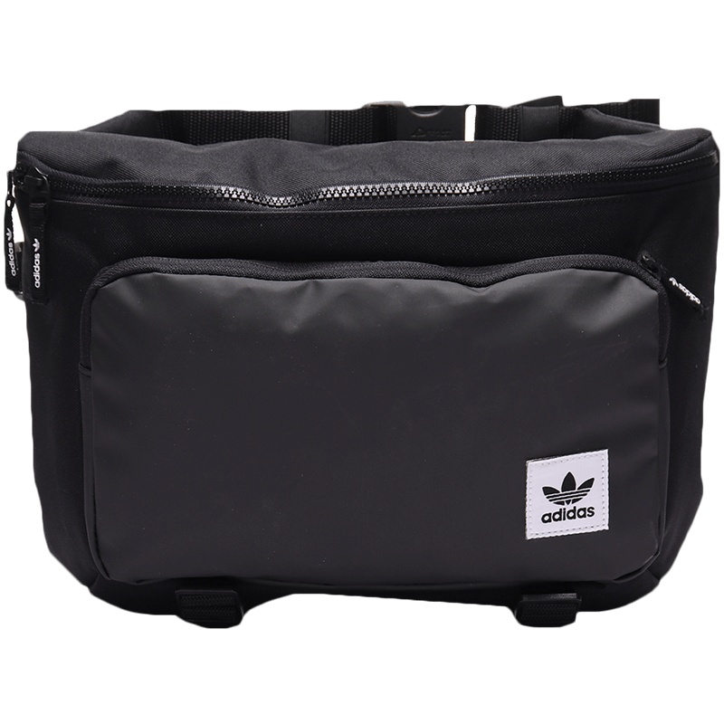 adidas阿迪达斯三叶草男包女包运动包休闲斜挎包腰包ED8047