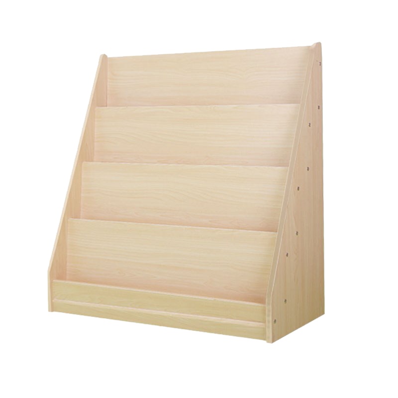 展缔书架阶梯柜(橡木)001规格80X30X90cm