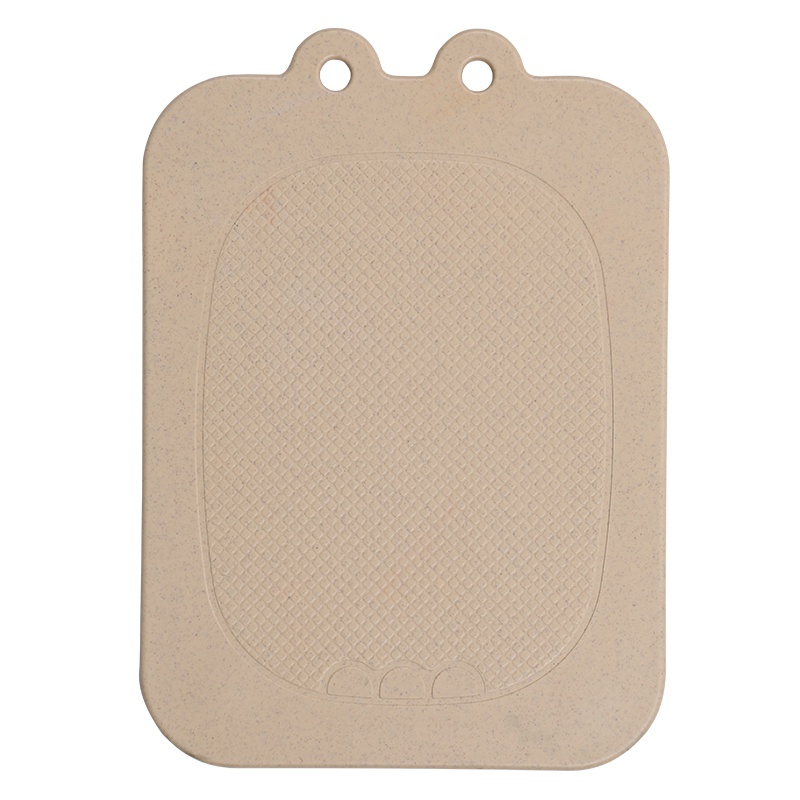 双枪(Suncha)菜板 可降解环保小麦砧板 宝宝辅食板 切菜板 长方形水果板 267×190×9.5mm ZB7026