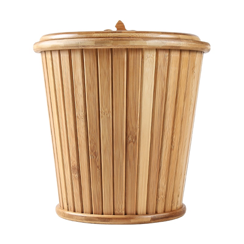 常生源 茶具 茶渣桶废水桶竹木实木内胆过滤茶渣桶水桶有容乃大茶桶