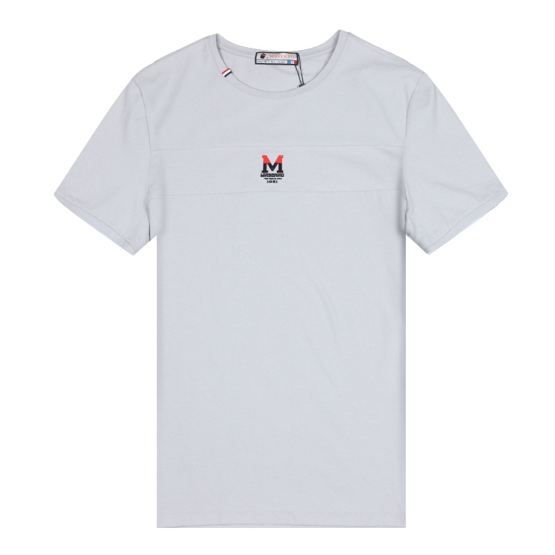 青年男士圆领上衣上班族时尚百搭吸汗透气T恤衫