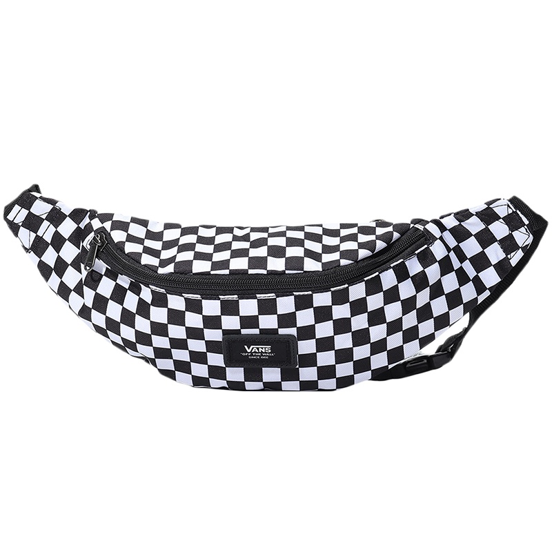 VANS范斯男包运动包休闲棋盘腰包VN0A45GXHU0