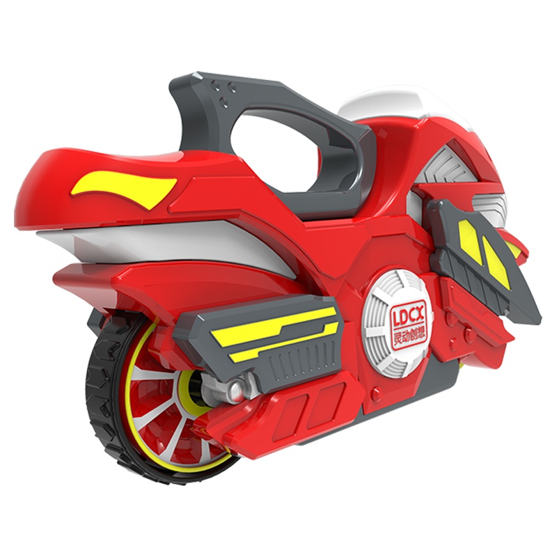 灵动创想魔幻陀螺5代摩托车儿童新款男孩女孩旋风轮旋转梦幻坨螺玩具标准系列—爆裂星云MT0104