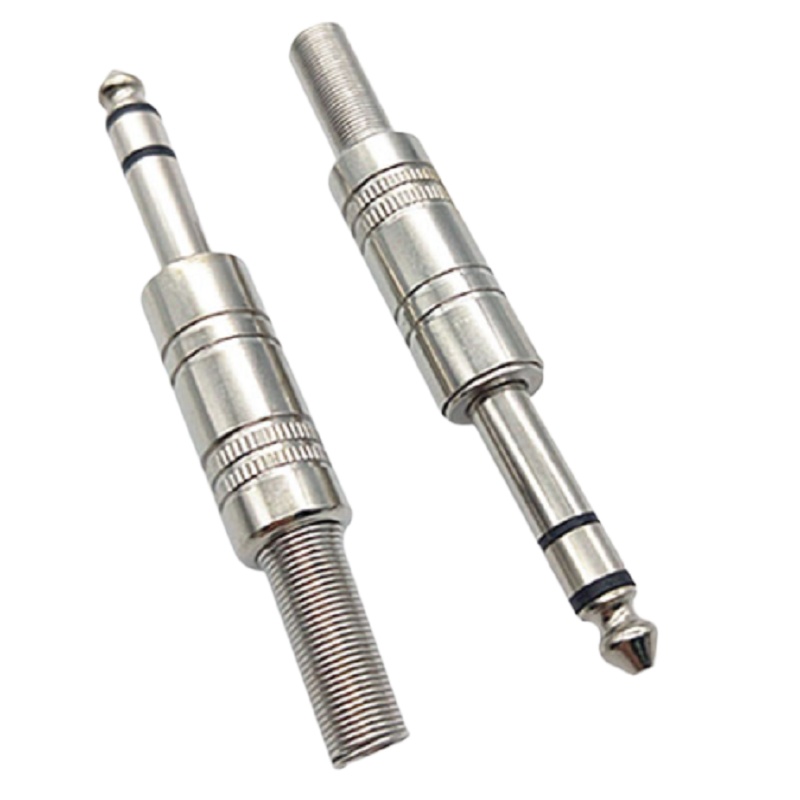 6.5mm焊接头 大三芯