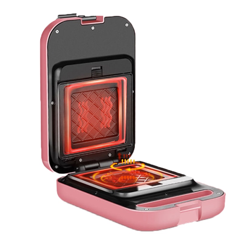 德国Shidrey/西德瑞三明治机早餐机华夫饼面包机多功能吐司压烤机