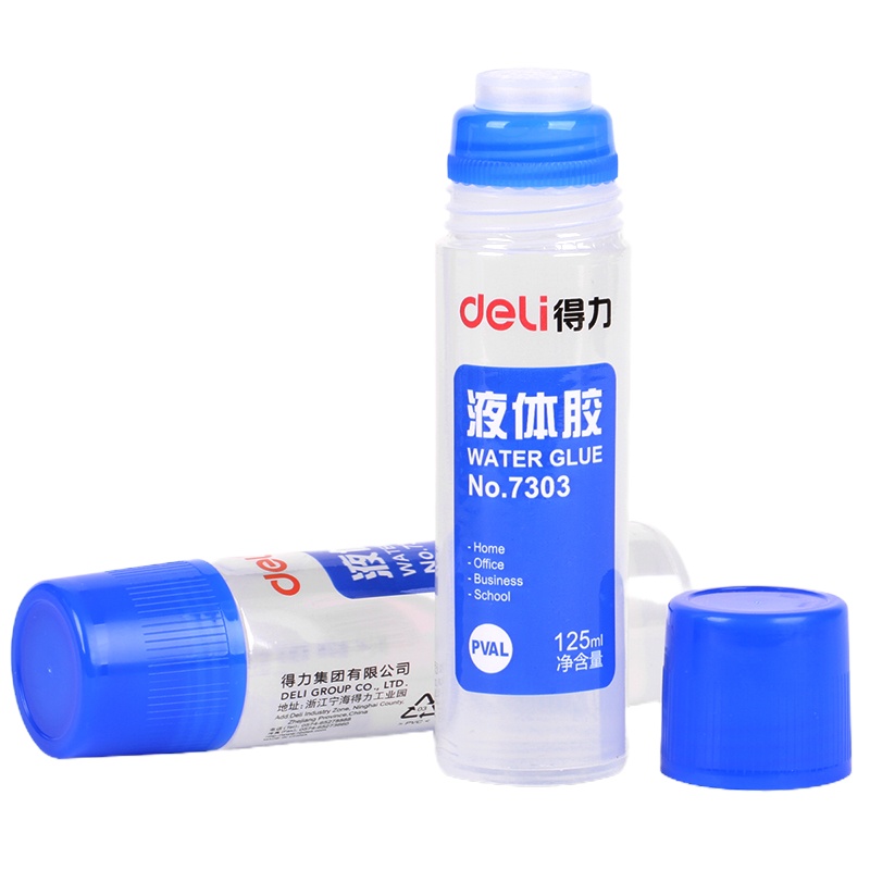 得力 125ml高粘度液体胶 24个装 7303