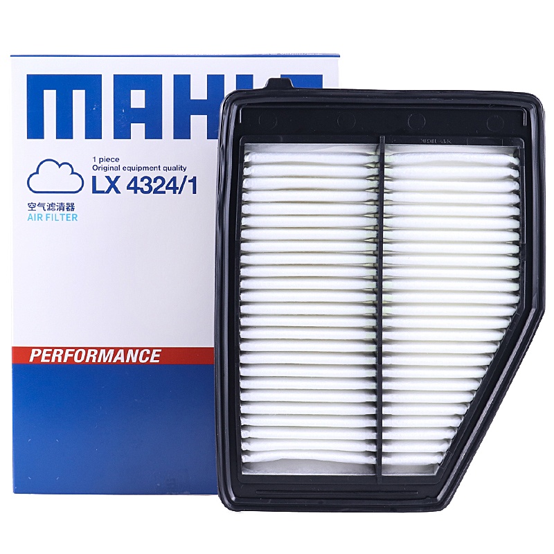 马勒(MAHLE)油性空气滤LX4324/1适配12-13款思域 1.8L/2.0L/14-16款思域 1.8L