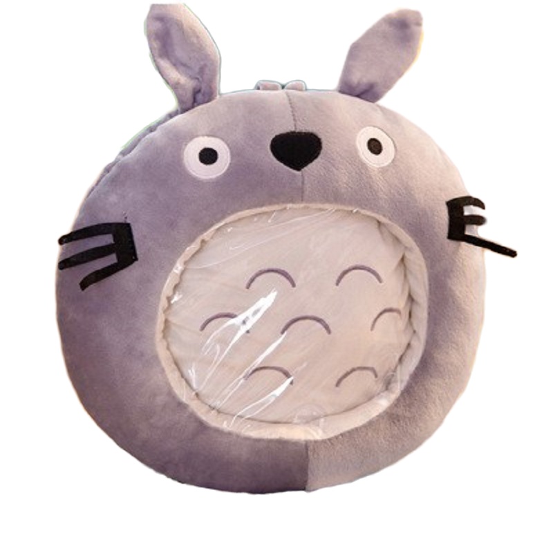 艾洛苏 创意可视暖手神器 卡通毛绒暖手宝抱枕 冬季玩手机神器暖宝宝