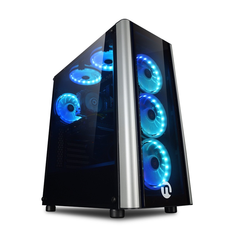 宁美国度i5 10400F/RX560/1660Ti/2060十代高配台式电脑全套整机网吧电竞赛博朋克2077吃鸡游戏组装机高配