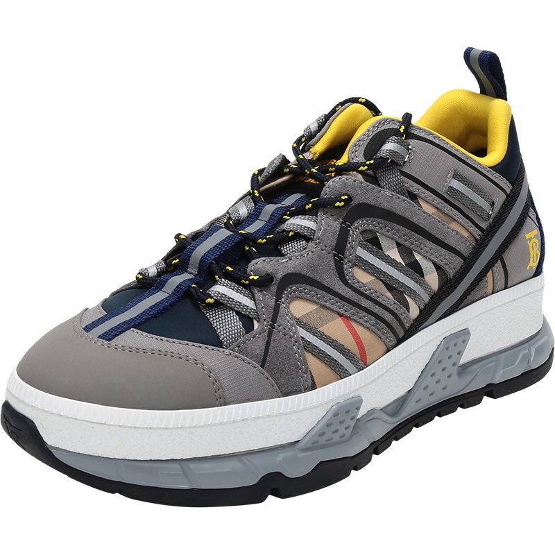 BURBERRY 博柏利 男款 织物配皮Union系带休闲鞋运动鞋 80311081