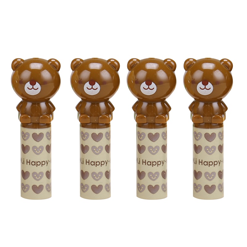 得力deli文具0506笔握笔器矫正器5袋装学生卡通创意铅笔护套 写字握笔器学生文具[苏宁自营]