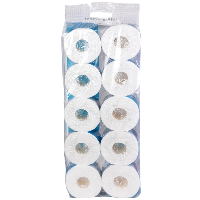 得力(deli) 卷筒卫生纸 WJ3245-01 (3层/275段) 10卷/包