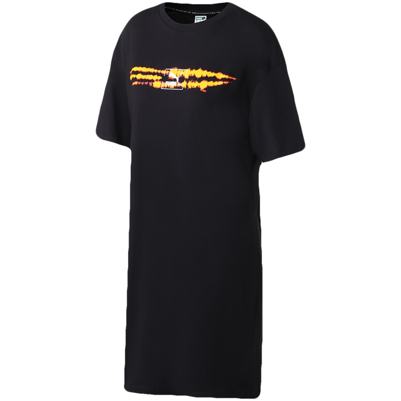 PUMA彪马女装运动服休闲圆领连衣裙599429