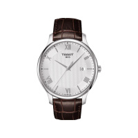 天梭(TISSOT)俊雅系列时尚钢带石英男士手表T063.610.16.038.00