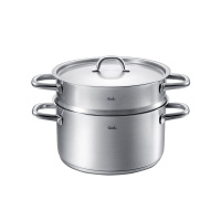 菲仕乐(fissler)汤锅套组 TM00142014 家庭24厘米汤锅+家庭系列蒸屉锅具套装