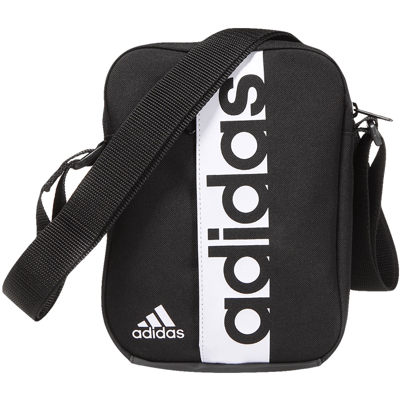 【自营】adidas阿迪达斯男子女子单肩包夏季运动包附配件S99975 S99975黑+白