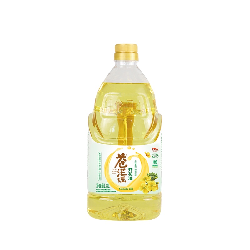 苍茫谣芥花油低芥酸菜籽油纯正食用油家用粮油1.8L小瓶