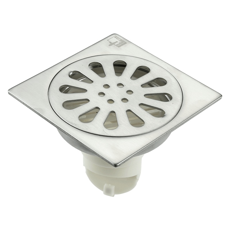 潜水艇(submarine)地漏套餐不锈钢地漏面板洗衣机地漏三通防堵滤网防臭式GF系列套餐9