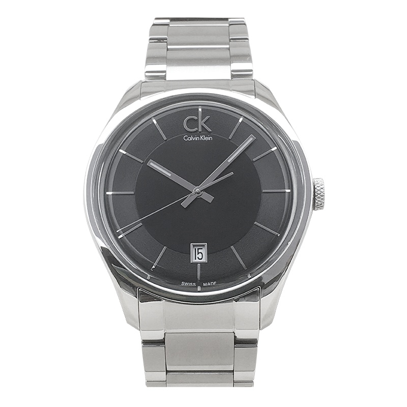 Calvin Klein Gents系列 优雅时尚百搭石英表男表 K2H21104 瑞士CK手表