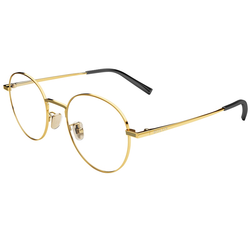 BOLON暴龙潮流时尚普通金属女士款圆框眼镜近视镜架BJ7022
