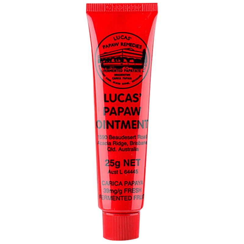 [昆凌同款] Lucas Papaw REMEDIES 卢卡斯 木瓜万用膏 25g 滋润营养晒后修复干性肤质通用