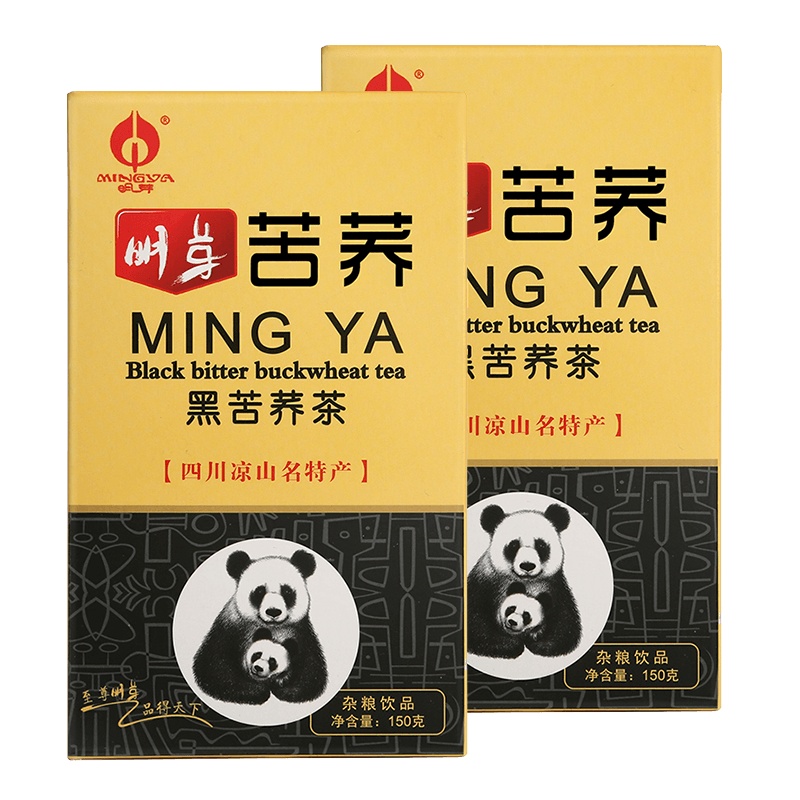 明芽苦荞茶四川大凉山特产全株苦荞麦花草茶花茶150g*2