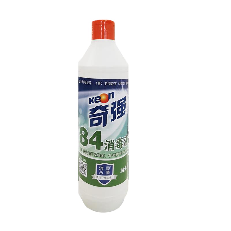 奇强 84消毒液 500ml 30瓶/箱 一箱装