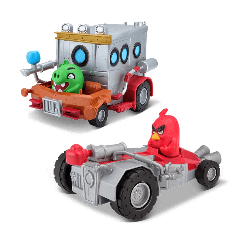 美驰图愤怒的小鸟电影同款儿童玩具电动赛车玩具车电子玩具车男孩送礼
