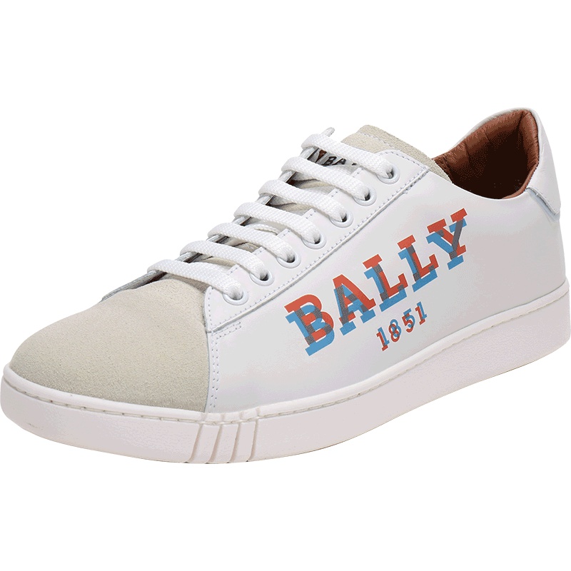 BALLY 巴利 男士皮质系带运动鞋板鞋 WIKLEY