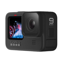 GoPro Hero 9 Black+64G卡+三向自拍杆+原装电池