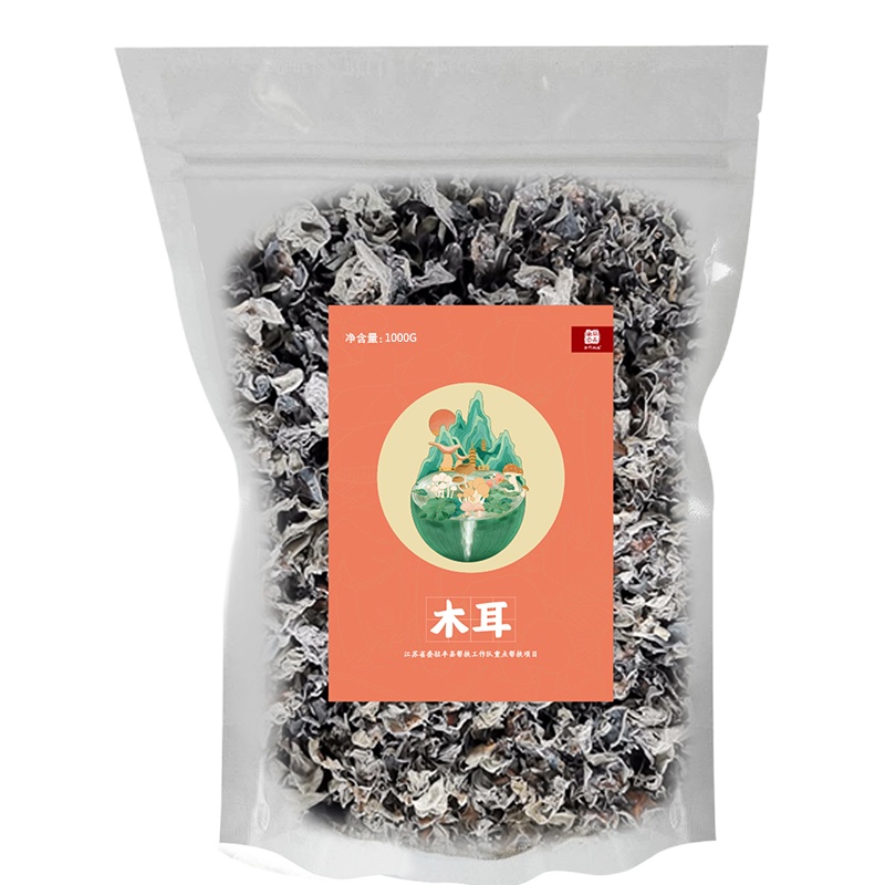 [江苏乡村振兴][财政集采][涟水]涟水城乡志富 木耳 1000g