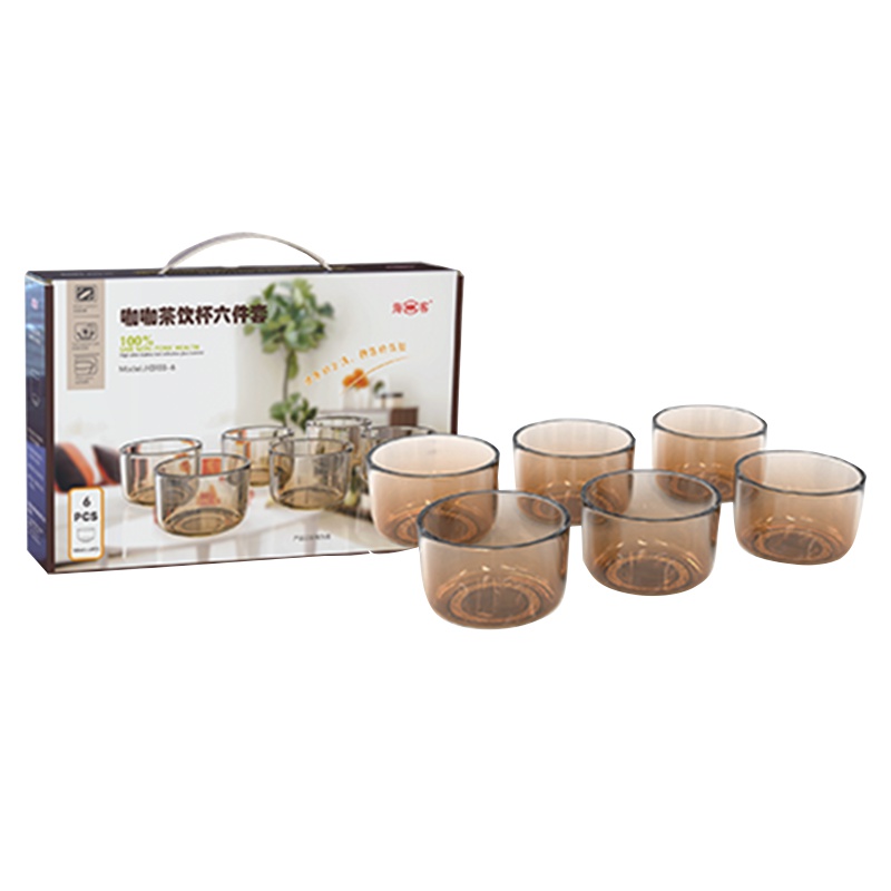 海客·茶饮杯六件套 MJ 常规款 B2B商品 100份起订